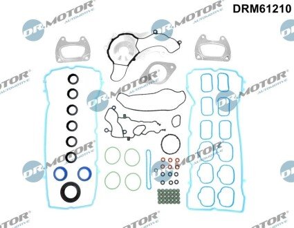 Комплект прокладок з різних матеріалів DRM61210