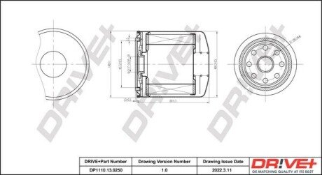 Фільтр паливний Nissan Patrol 3.2D/Toyota Cruiser 4.0D 82-91 DP1110130250