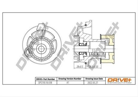 Помпа води Opel Astra/Kadett 1.7D/2.0I 16V 91- DP231010038