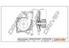 Помпа води Renault Kangoo/Clio/Duster/Laguna/Megane/Nissan Qashqai/Juke/MB 1.5dCi 09- DRIVE DP231010119 (фото 1)