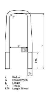 Стремянка ресори DT 6.11127