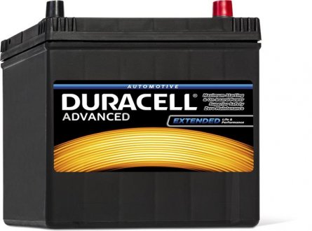 Акумуляторна батарея Advanced Asia 60Ah 12V R+ EN510A (233х173х203) Duracell DA60 (фото 1)