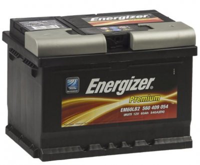 Акумулятор 60Ah-12v Energizer Prem. (242х175х175), R,EN540 560 409 054