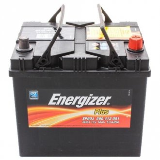 Акумулятор   60Ah-12v Energizer Plus (232х173х225), R,EN510 Азія 560412051