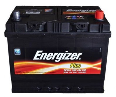 Аккумулятор   68Ah-12v Energizer Plus (261х175х220), R,EN550 !КАТ. -15% 568404055
