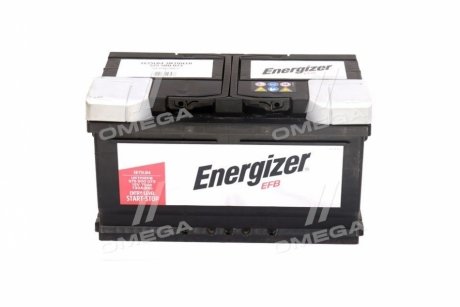 Аккумулятор 75Ah-12v EFB (315х175х175),R,EN730 Energizer 575 500 073 (фото 1)