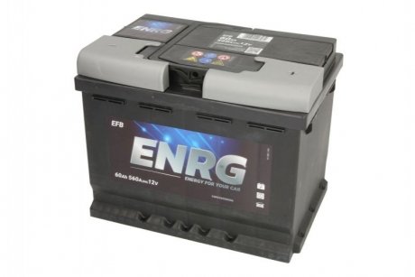 Акумулятор 60Ah-12v ENRG EFB (242x175x19), R+ ENRG560500056