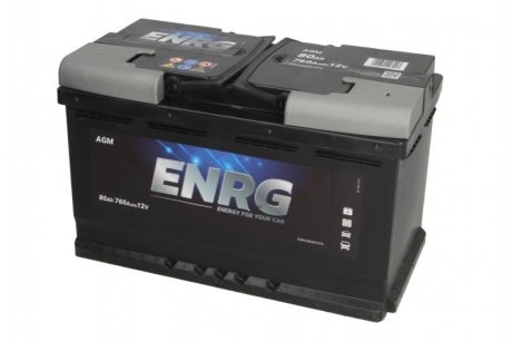 Акумулятор 80Ah-12v ENRG AGM (315x175x190), R+ ENRG580901076