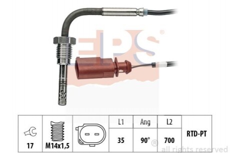 Лямда-зонд EPS 1.220.077 (фото 1)