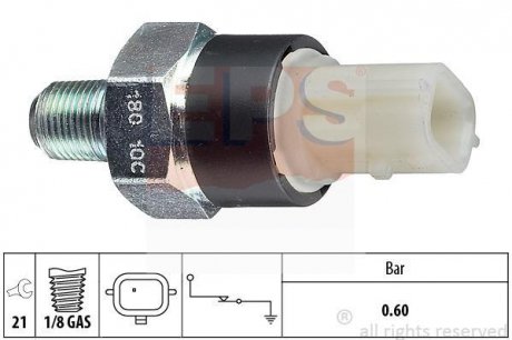 Датчик тиску масла EPS 1.800.180 (фото 1)