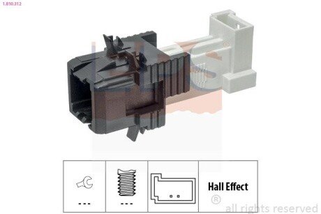 Датчик стоп-сигналу BMW F20/F21/F22/F30/G20/G30 1 810 312