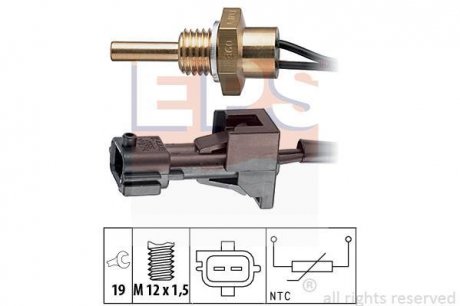 EPS SAAB Датчик температуры охл. жидкости 9-3 2,0-2,3 -02 1.830.245