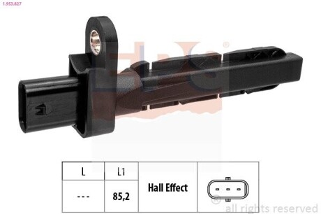 EPS BMW Датчик колінвалу 1 (F40) 116 i/118 i/120 i 19-, 5 (G30, F90) 520 i 17-20 1.953.827