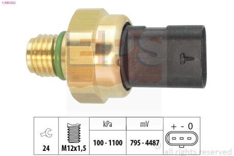 Датчик тиску масла Ford Puma 1.5EcoBoost 20- 1.980.022