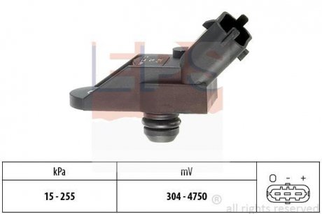 Датчик тиску впускного колектора Volvo C70 I, S40 I, S60 I, S70, S80 I, V40, V70 I, V70 II 2.0-3.0 11.96-04.10 1.993.013