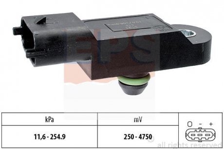 Датчик тиску впускного колектора EPS 1.993.173 (фото 1)