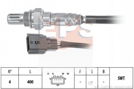 Лямбда-зонд (4-х конт.) Dacia Logan 1.0 16-/Nissan Micra 1.0/1.2 11-/Qashqai 2.0 14-/X-Trail 2.0 14-/Renault Clio 1.0 19- 1.998.225