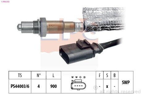 Лямда-зонд 1.998.502