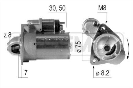 Стартер 220386A