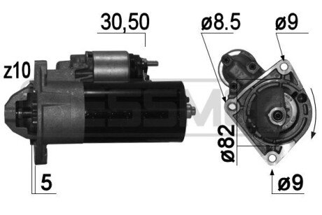 Стартер 220832A