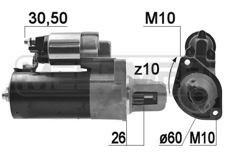 Стартер 220951A