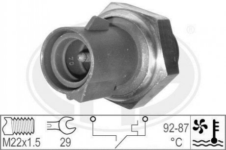 Термовыключатель, вентилятор радиатора ERA 330182 (фото 1)