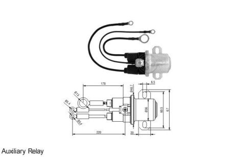 Допоміжне реле стартера ZM5407