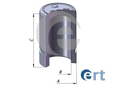 ERT поршенек супорта TOYOTA Yaris -05 150817-C