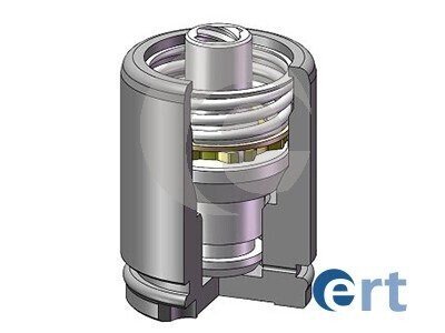 Поршень заднего суппорта ERT 151163K (фото 1)