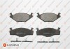 Колодки тормозные (передние) Seat Cordoba/Ibiza/Toledo 93-02/VW Caddy/Passat B2-B4 79-92/Golf 74-99 Eurorepar 1617248080 (фото 1)