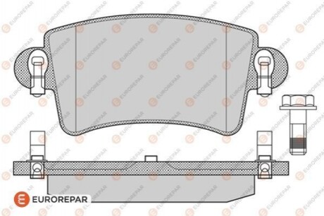 Колодки гальмівні (задні) Renault Master/Opel Movano A 98- (Bosch) 1617258980