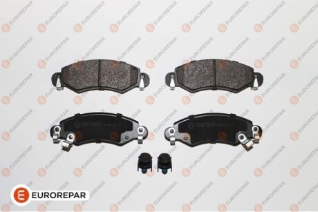 EUROREPAR SUZUKI Гальмівні колодки пер. Ignis 03-, Wagon R+ 00-, OPEL Agila 00- 1617262680