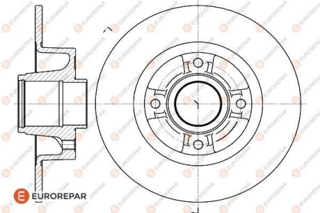 EUROREPAR ДИСК ГАЛЬМ?ВНИЙ 1618871380