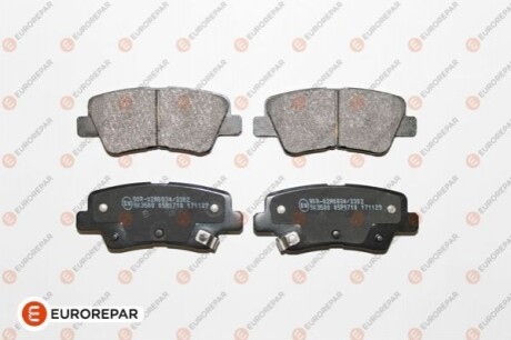 EUROREPAR KIA гальмівні колодки задн.Carens,Ceed,Soul,Hyundai i10,20,30,40,Tucson 1623063980