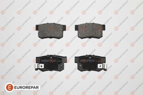 EUROREPAR HONDA гальмівні колодки задн.Civic VI, Accord VII,Legend,CR-V II,Fiat Sedici,Suzuki SX4 1623064680