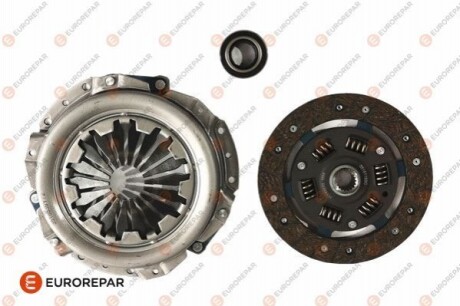 Комплект зчеплення Citroen C3/Peugeot 207/307 1.1-1.4 00- (d=180mm) +вижимний (z=18) Eurorepar 1636266080 (фото 1)