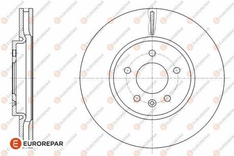 ДИСК ГАЛЬМ?ВНИЙ Eurorepar 1642764880 (фото 1)