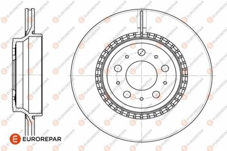 EUROREPAR ДИСК ГАЛЬМ?ВНИЙ ЗАДН?Й 1642769780