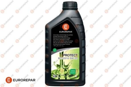 EUROREPAR 1л Олива PROTECT B712010 0W-20 B712312  B712302 FIAT 9.55535-DM1 1690618880