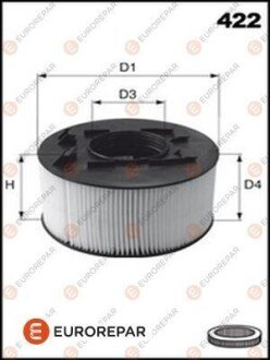 EUROREPAR 8421310000 Ф?ЛЬТР ПОВ?ТРЯНИЙ E147311