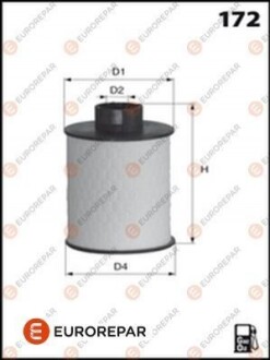 Топливный фильтр (дизельный) E148145