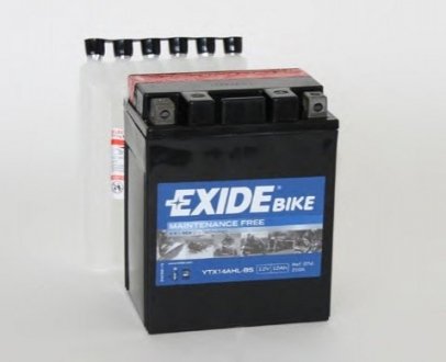 Акумулятор 12Ah-12v EXIDE AGM (134x89x164), R+ YTX14AHL-BS