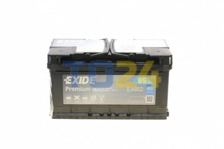 Аккумулятор   85Ah-12v Exide PREMIUM(315х175х175),R,EN800 !КАТ. -10% EA852