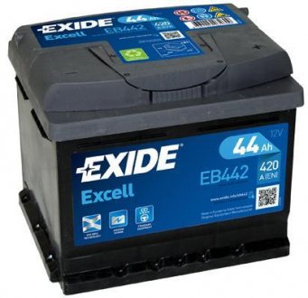Акумулятор EXIDE EB442 (фото 1)