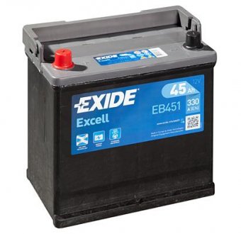 Акумулятор EXIDE EB451 (фото 1)