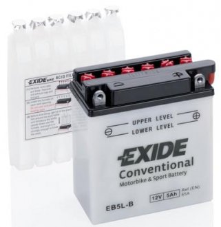 Аккумулятор    5Ah-12v Exide (EB5L-B) (120х60х130) R, EN65
