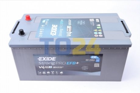 Аккумулятор 235Ah-12v EXIDE EFB (518х279х240), L+ ЕЕ2353