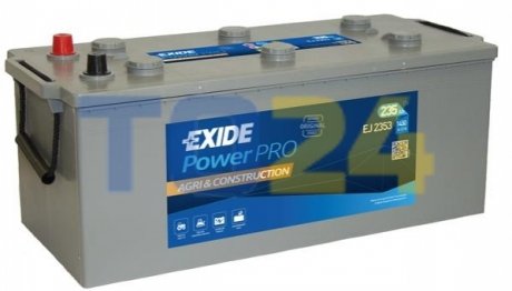 АКБ 6СТ-235 Тип3 Euro (пт 1450) Exide POWER PRO AGRI EJ2353