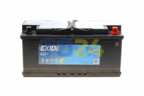 Акумулятор EXIDE EK1060 (фото 1)