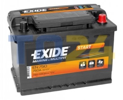 Акумулятор EXIDE EN750 (фото 1)